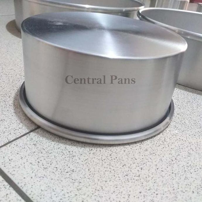 Diskon Bulan Ini Loyang Bulat Press / Tart Cake / Loyang Kue Bulat 16-18-20 Cm