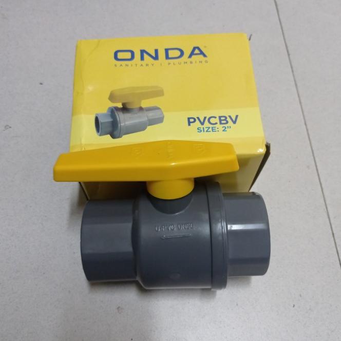 Ball Valve Pvc 2" - Ball Valve Onda Pvcbc