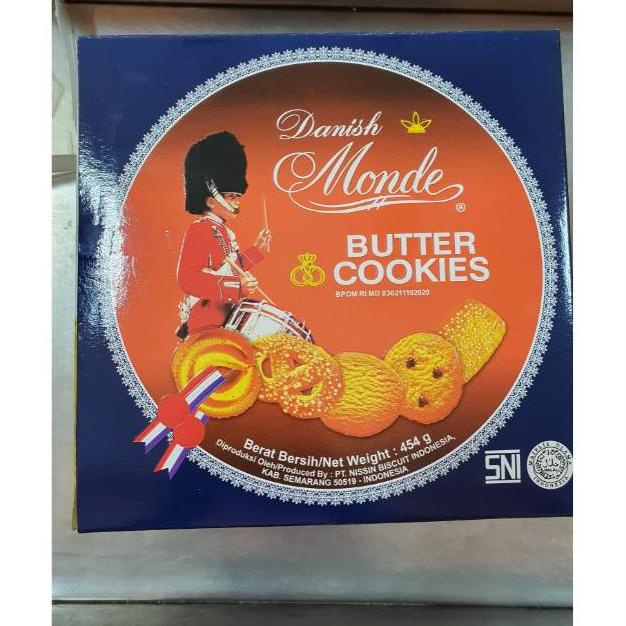 

Danish Monde Butter Cookies 454gr Best Seller