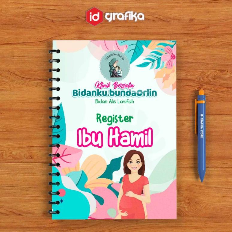

Update! BUKU REGISTER KEBIDANAN UKURAN A5, CATATAN HARIAN BIDAN, LEMBAR KETERANGAN BIDAN, BUKU REGISTER COSTOM DESAIN COVER
