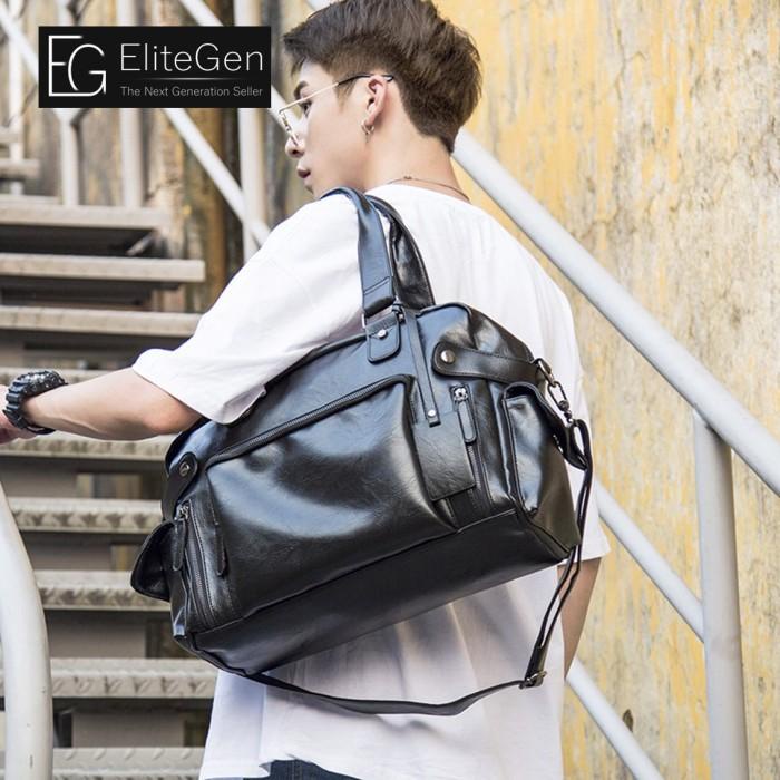 Terlaris Tas Travel Kulit Tas Gym Kulit Travel Bag Kulit Tas Kulit Tp4011