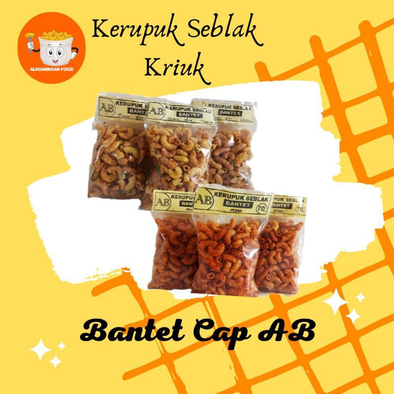 

MAKARONI BANTET/KERIPUK SEBLAK KEMASAN 60 GR (HALAL)