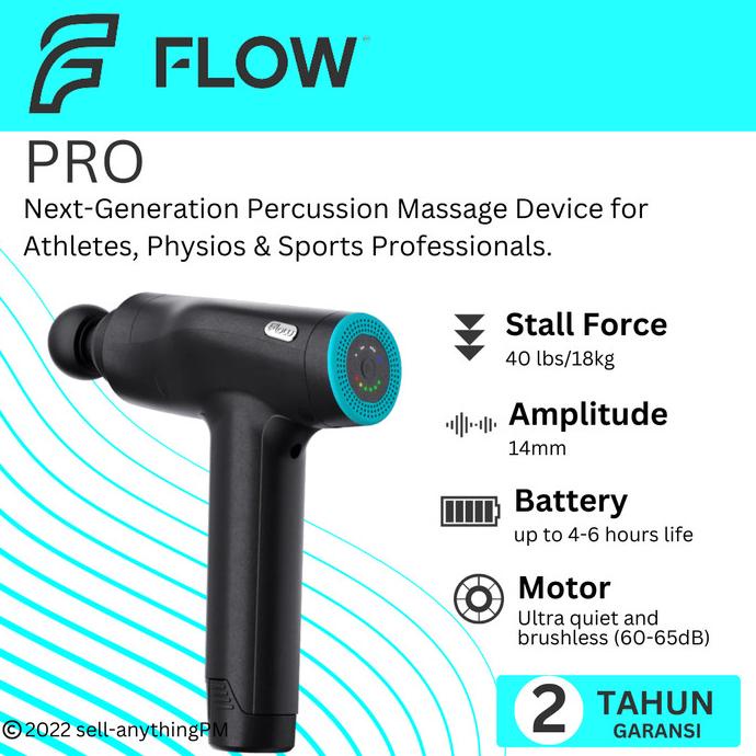 Flow Pro Massage Gun Portable Powerfull