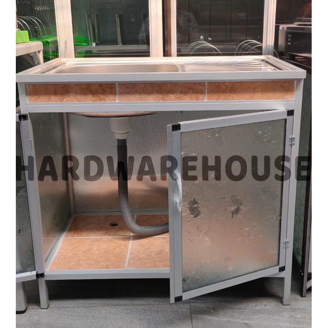 Terlaris Meja Wastafel Cuci Piring Dapur Portable Keramik Aluminium
