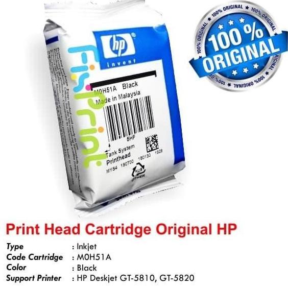 Promo Head Cartridge Gt51 Gt52 Printer Hp Gt5820 Gt5810 Ink Tank 115 Sahamallk
