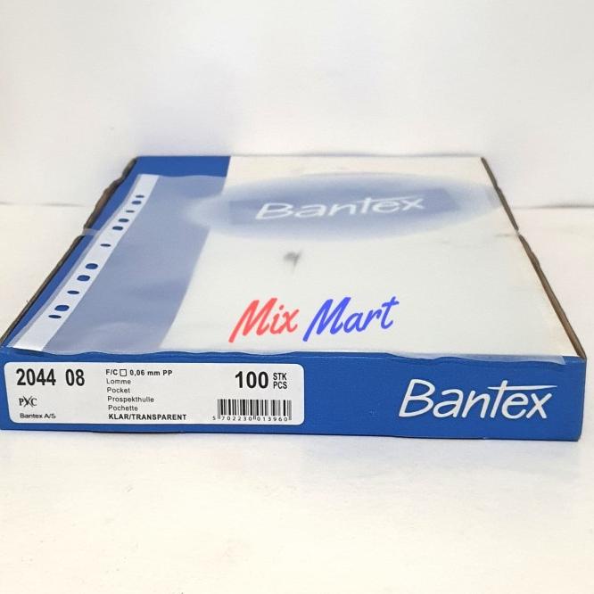 

Baru Bantex Pocket Folio F4 0.06Mm Pp Clear 2044 Isi 100 Lembar Original