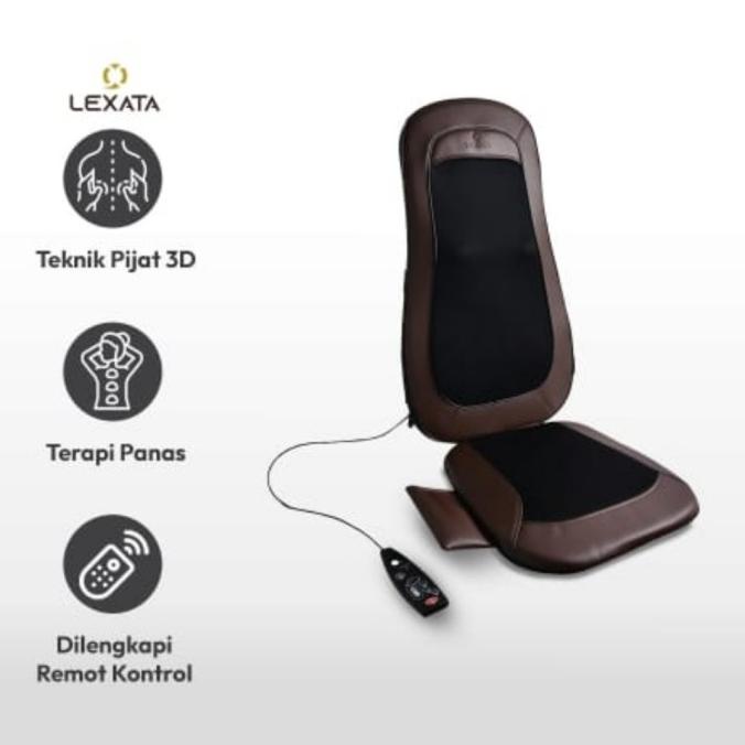 Lexata Bantalan Kursi Pijat Shiatsu 3d 01