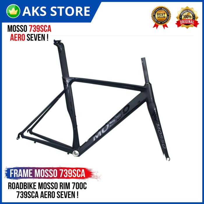 Terlaris Frame Sepeda Roadbike 700C Mosso 739Sca Aero Seven Carbon - Original