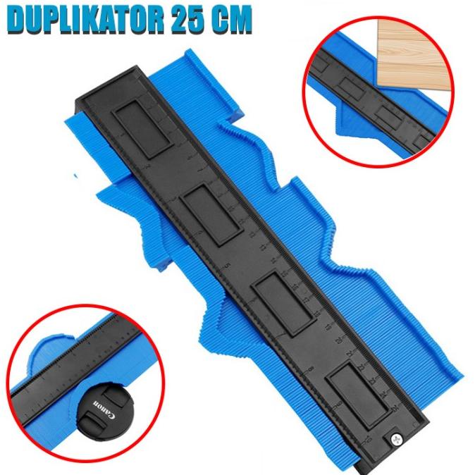 

Penggaris Duplikat Kontur 10 Inch Alat Ukur Multifungsi