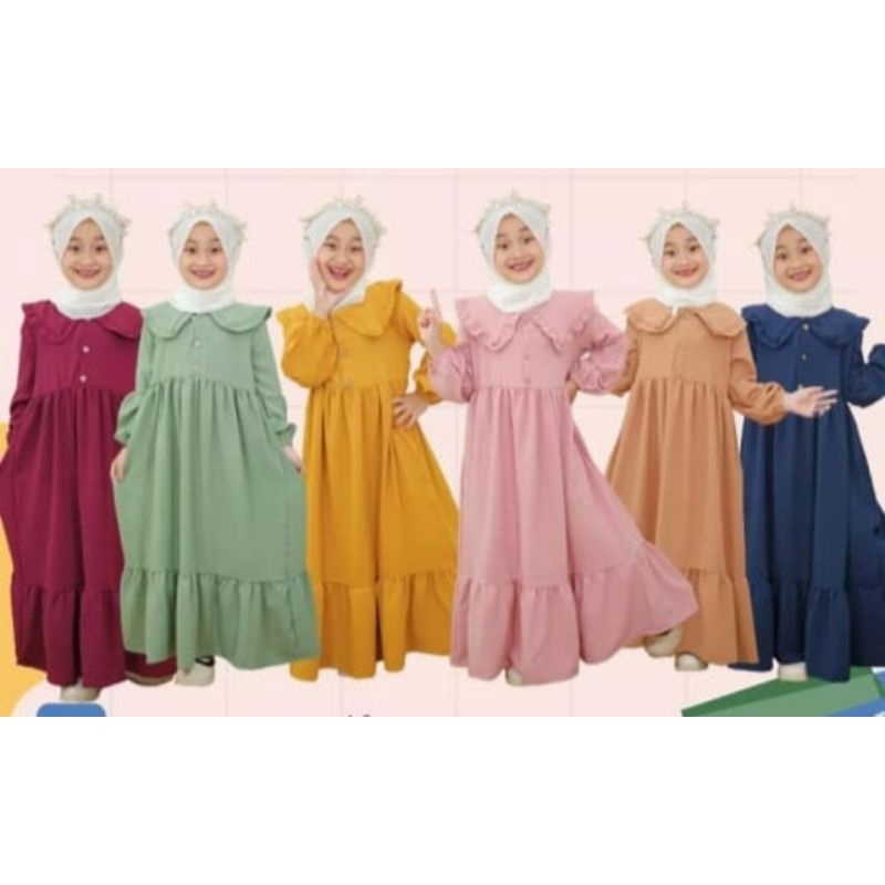 GAMIS ANAK ALUNA ORIGINAL CRINKLE AIRFLOW
