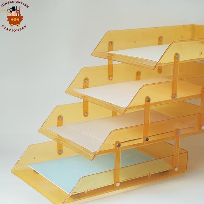 

Baru Sos Elevated Tray Microtop 604 Transparan / Rak Dokumen / Rak Susun Original