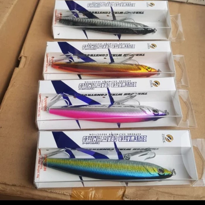 Umpan lure zerek zappelin singking 115mm 40gram