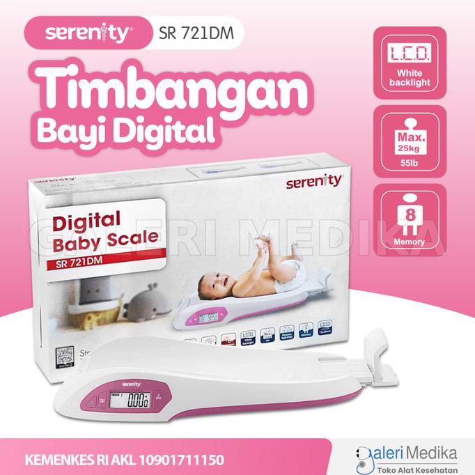 Timbangan Bayi Digital Serenity SR 721DM / Baby Scale Serenity
