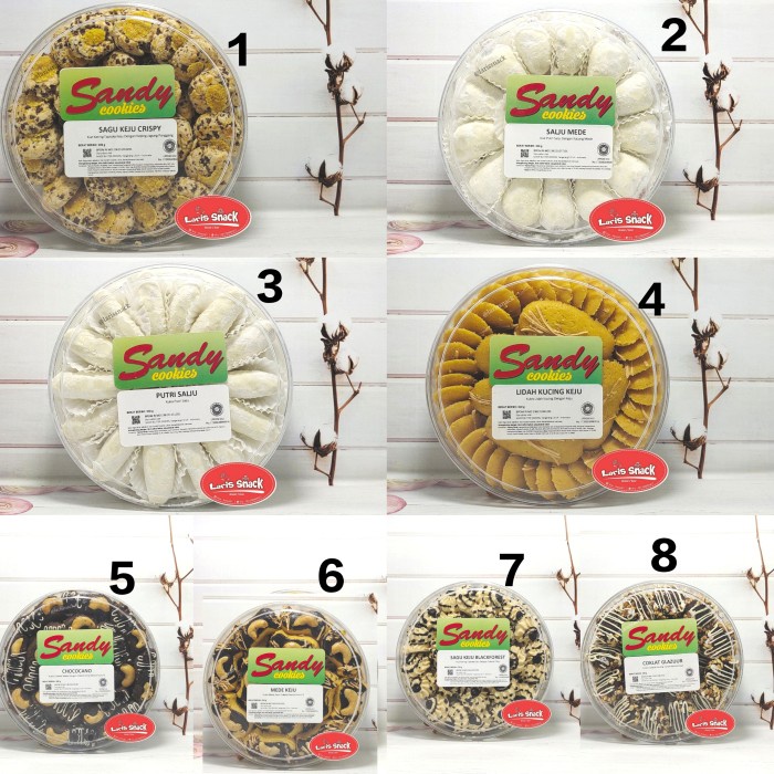 

Sandy Cookies Reguler (Hijau) ORDER BACA DESKRIPSI PRODUK