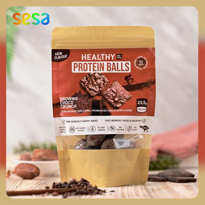

Covita Healthy Protein Balls Brownie Choco Crunch 100 g