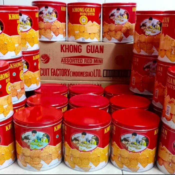 

Biskuit Kue Lebaran Khong Guan Kaleng Bulat 650gr