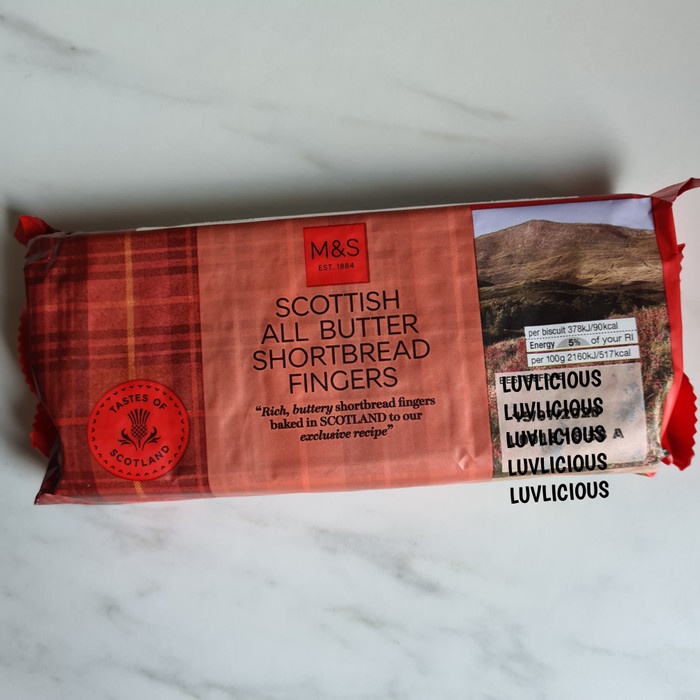 

M&S MARKS & AND SPENCER SCOTTISH SHORTBREAD FINGERS BISCUIT BISKUIT