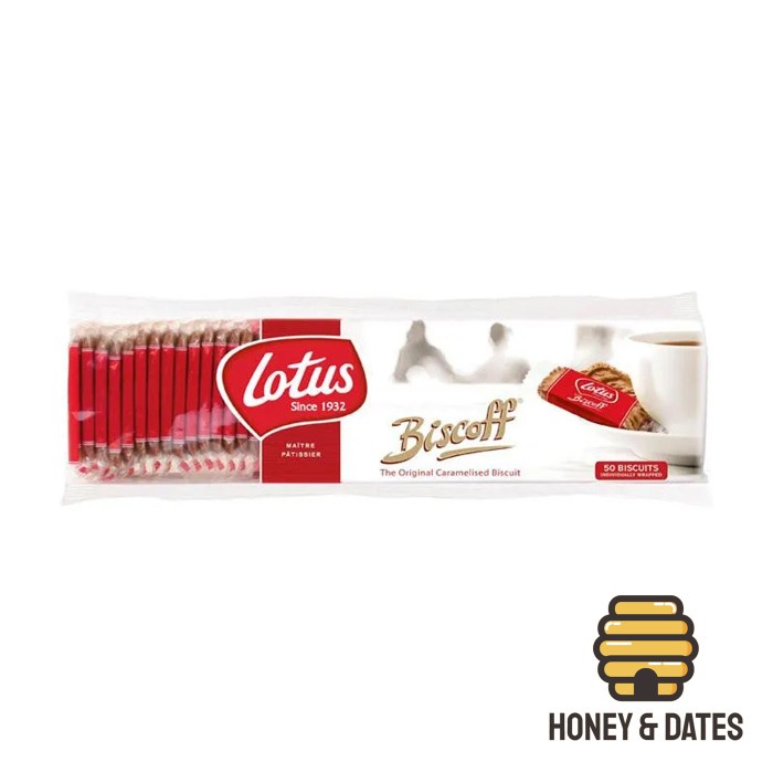 

LOTUS BISCOFF CARAMELISED BISCUIT - 50PC/312 GR