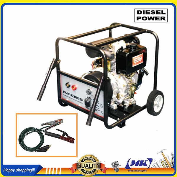 Ready Genset Las 300A Diesel Portable Welding Generator