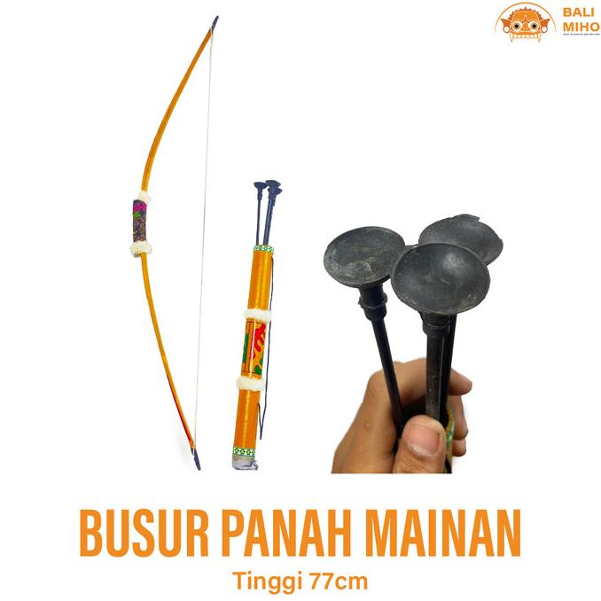 Termantab] Mainan Busur Panah Kayu - Mainan Panah - Mainan Panah Memanah