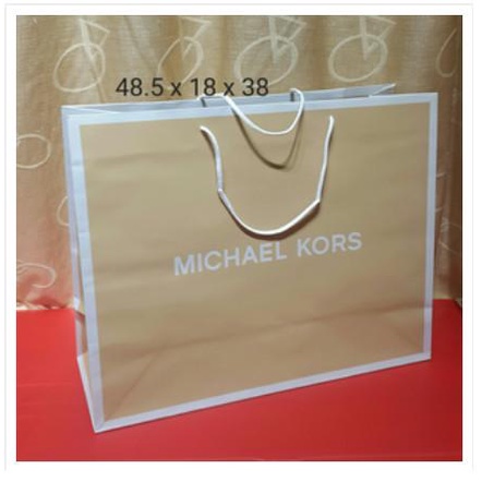 

Paperbag Michael Kors Size 48.5 Asli Michael Kors Kantong Kertas 033