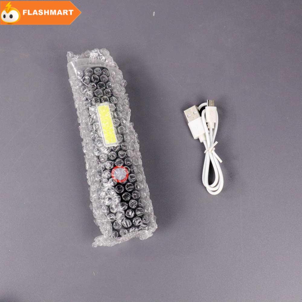 FLASHMART Pocketman Senter LED Rechargeable XML T6 + COB 1200 Lumens - P2