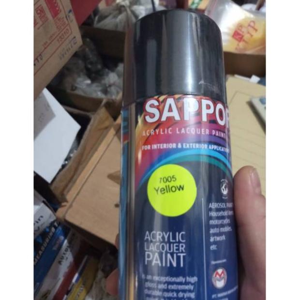 

Yellow 7005 Sapporo Spray Kuning Stabilo Fluorescent 300Ml