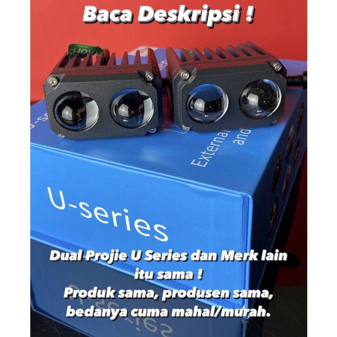 Lampu Tembak Vahid Mt27 Kabut Foglamp Dual Color