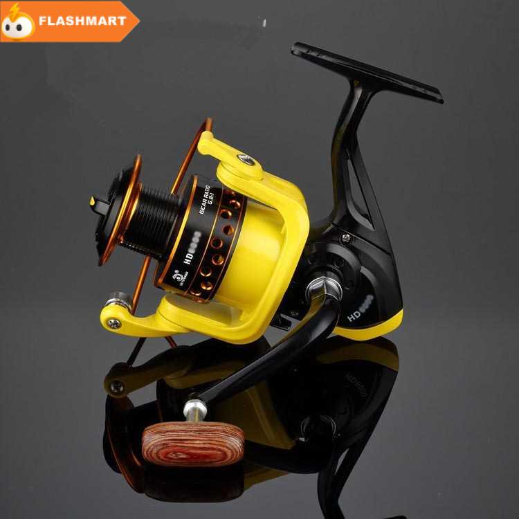 FLASHMART  Reel Pancing Spinning HD6000 12 Ball Bearing