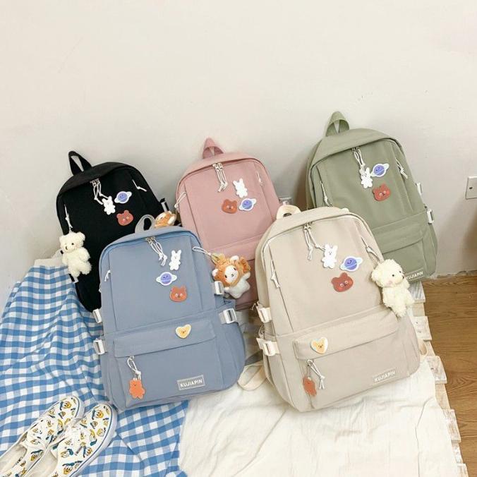 Opiobags Tas Backpack Fashion Korea Ransel Wanita Import Tfw 87