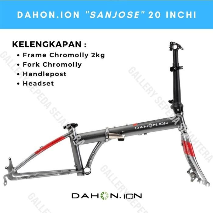 Terlaris Frame Sepeda Lipat Dahon Ion Sanjose