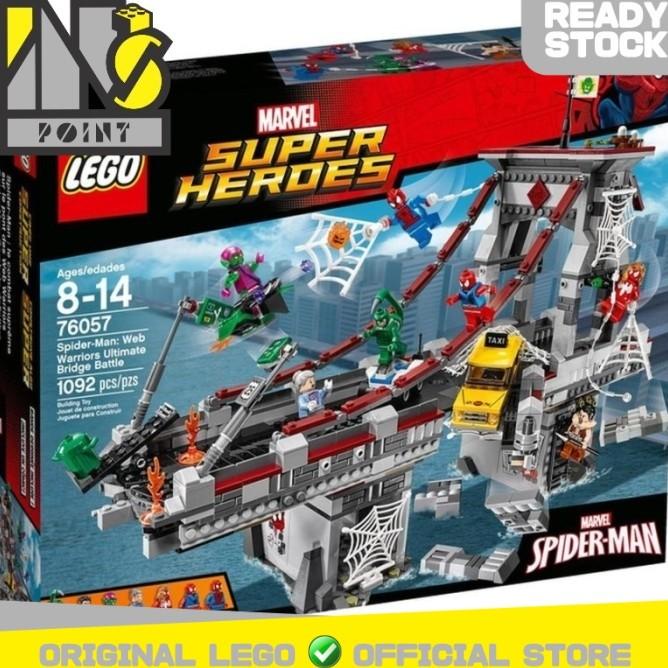 Promo Lego 76057 - Spider-Man: Web Warriors Ultimate Bridge Battle Terlaris