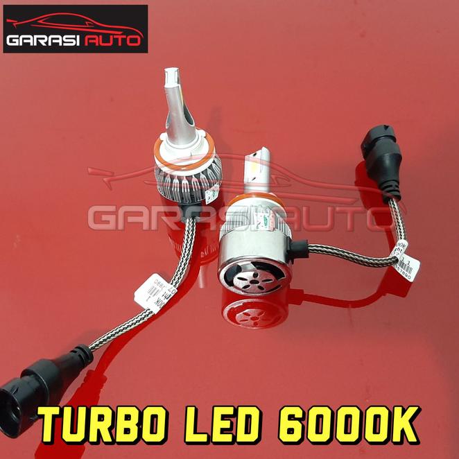 Turbo Led Lampu Foglamp H11 /H16 Putih Fog Lamp All New Rush Terios