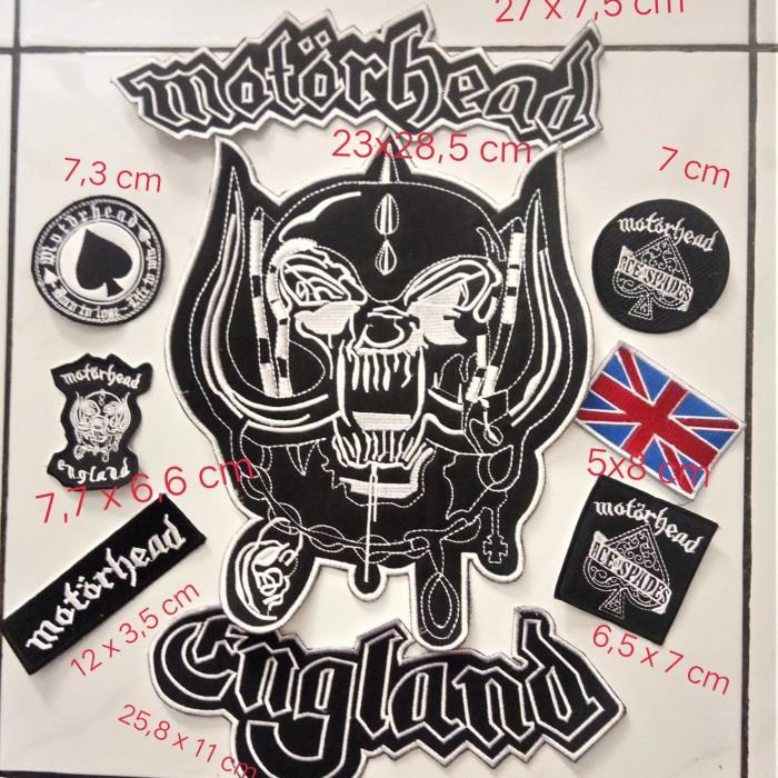 Terlaris Set Backpatch Dan Patch Motorhead England