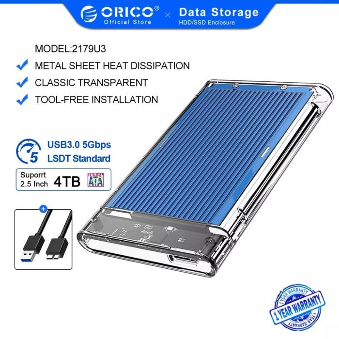 Docking Orico 2179U3 Hdd Enclosure 2,5" Hdd Casing