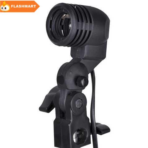 FLASHMART YAM Lamp Holder Lampu Foto Soket E27 dengan Dudukan Payung 1 PCS - HQ-DZ1