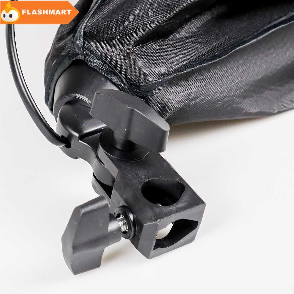 FLASHMART TaffSTUDIO Payung Softbox Reflektor 80x80cm E27 Single Socket - LD-TZ206