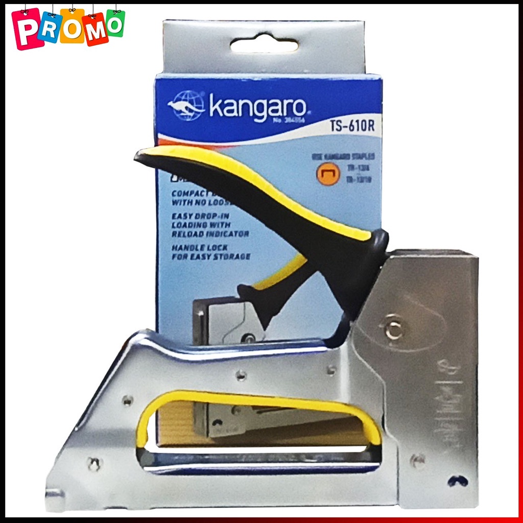 

Stapler KANGARO TS610R Stainless Steel Gun Tacker murah dan efisien