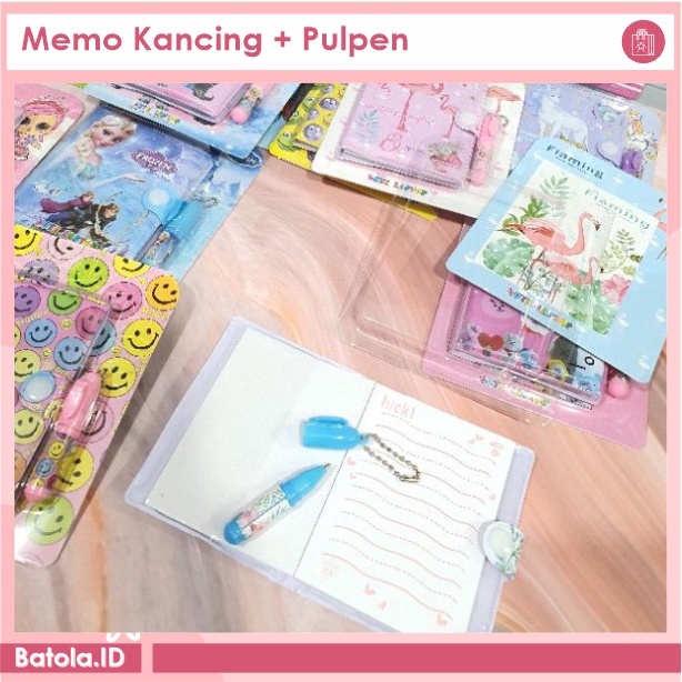 

Memo Kancing + Pulpen
