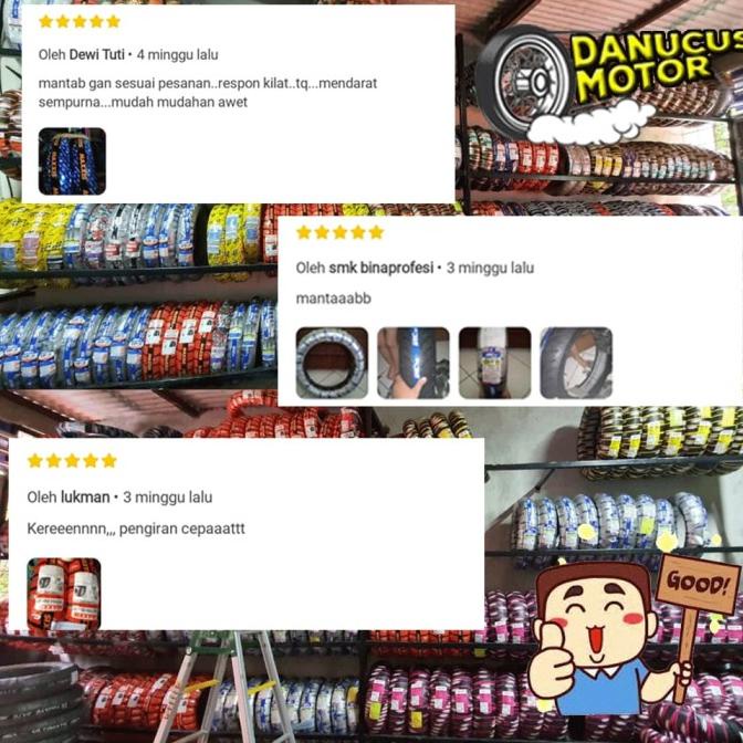 Ban Motor Murah Ban Motor Matic Soft Compound // Corsa R46 Platinum 90/80 Ring 14