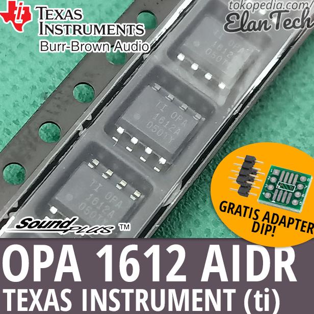 OPA1612 / OPA1612AIDR Texas Instruments TI Ori Original Asli Elan73c Ayo Beli