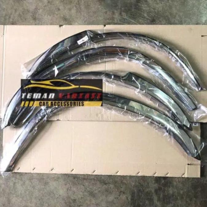 List Lis Atas Ban Over Fender Trim Mobil Suzuki Vitara Escudo Stainles