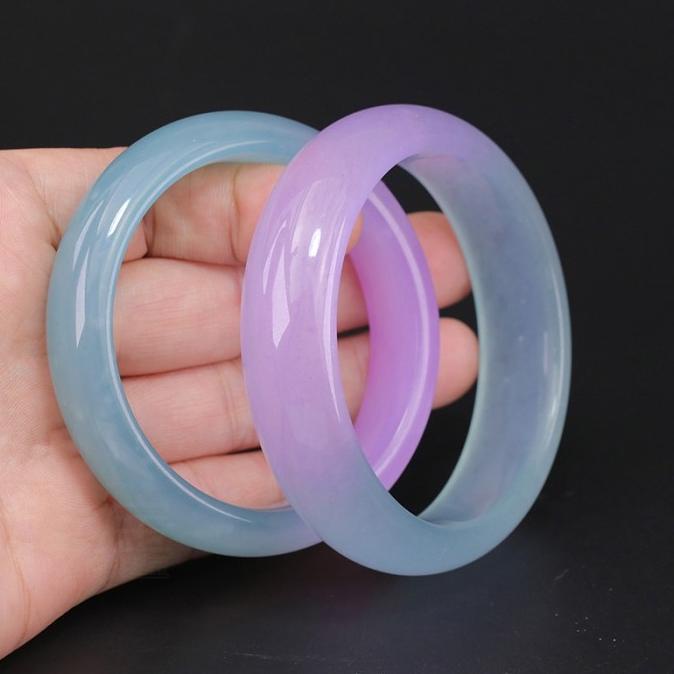 HOT SALE ALAMI GIOK GELANG ES UNGU BIRU MUDA TERBARU