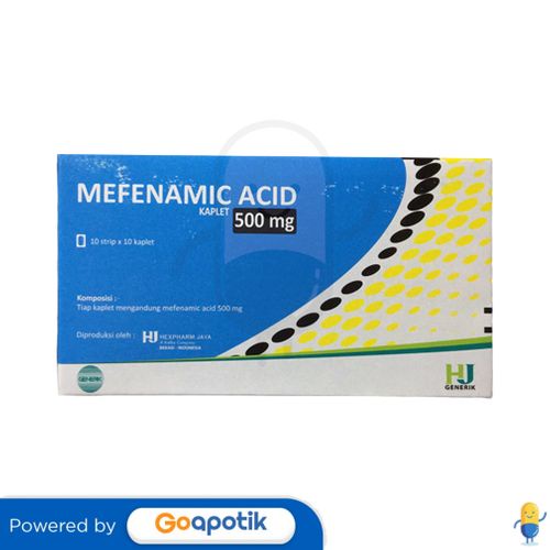 MEFENAMIC ACID HEXPHARM 500 MG BOX 100 KAPLET