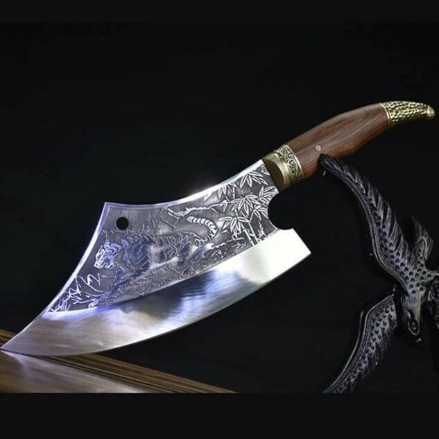 ___] Golok Pisau Daging Tulang Super Sangat Tajam Besar Lebar Profesional