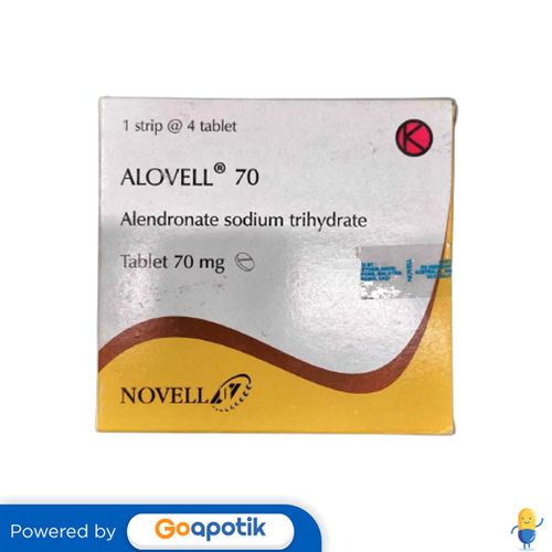 ALOVELL 70 MG BOX 4 TABLET