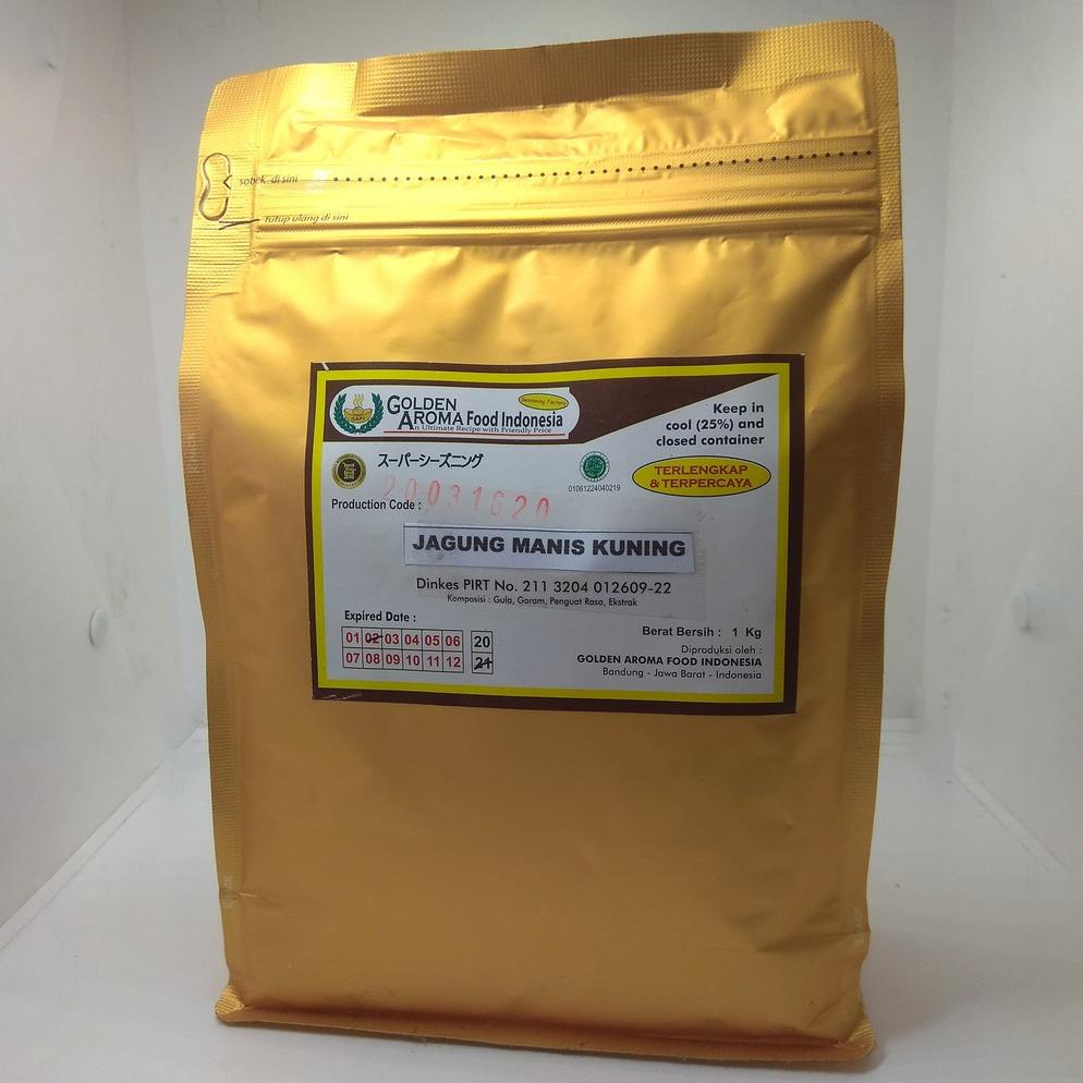 

BUMBU TABUR MANIS 1 KG RASA JAGUNG MANIS (KUNING) COCOK U/ POPCORN ANEKA KERIPIK TABURAN CAKE, HALAL Best Seller