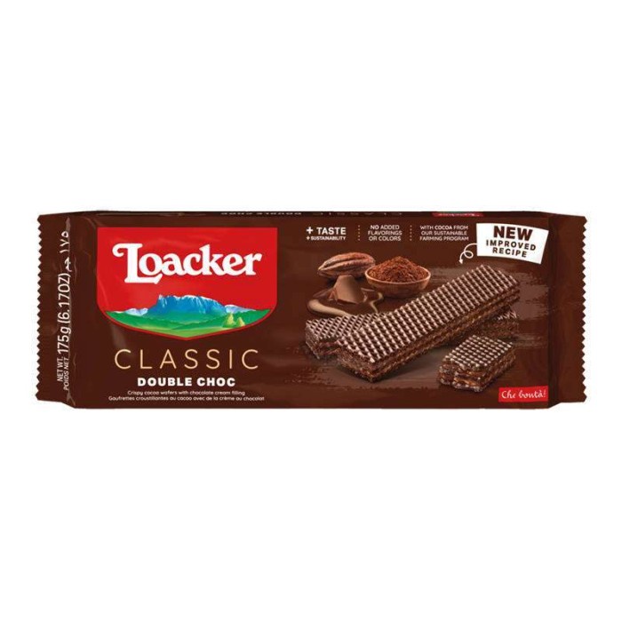 

Loacker Double Choco 175gr