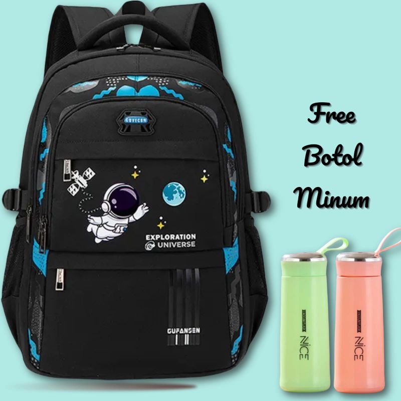 Bestseller Tas Ransel Anak Sekolah Tas Backpack Astronot Laki-laki