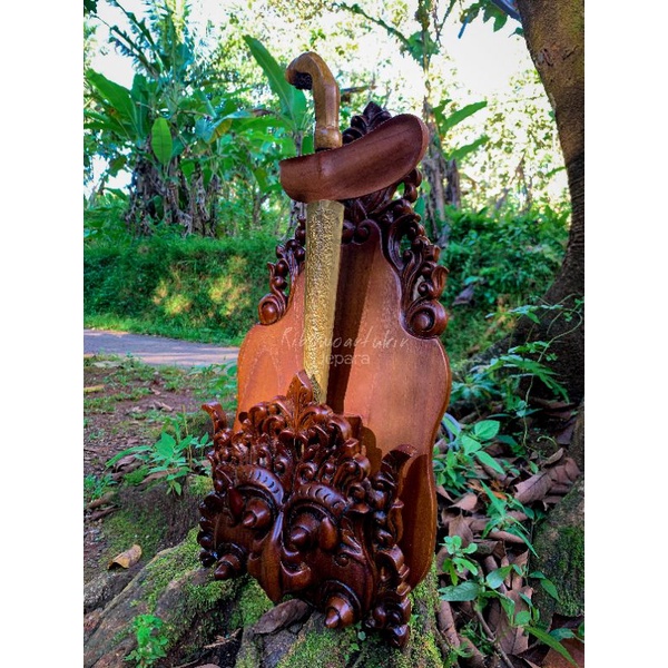 Blawong keris makoro premium/ tempat keris premium isi 1